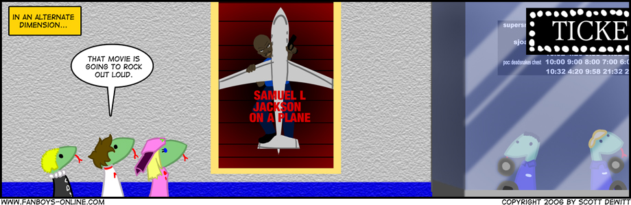 Samuel Jackson on a Plane